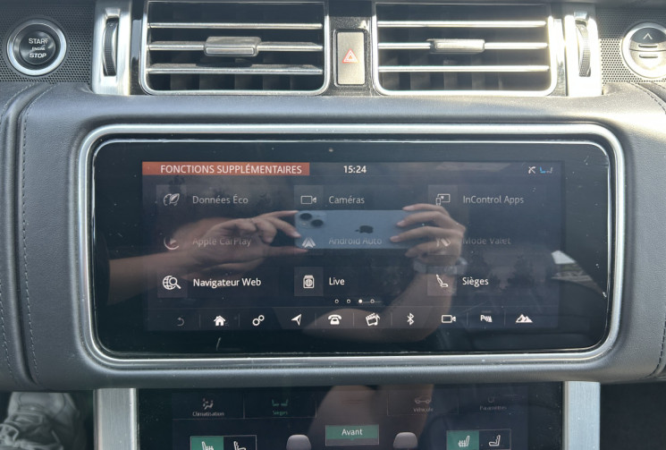 Land-Rover RANGE ROVER VOGUE IV (2) 4.4 SDV8 339 Ch AUTOBIOGRAPHY SWB * TOIT OUVRANT * CARPLAY * LED