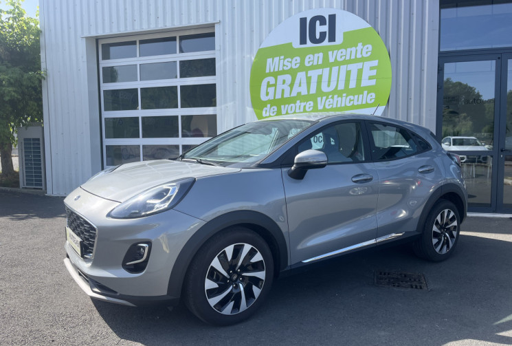 Ford Puma 1.0 FLEXIFUEL 125CH MHEV TITANIUM / GARANTIE CONSTRUCTEUR 2028
