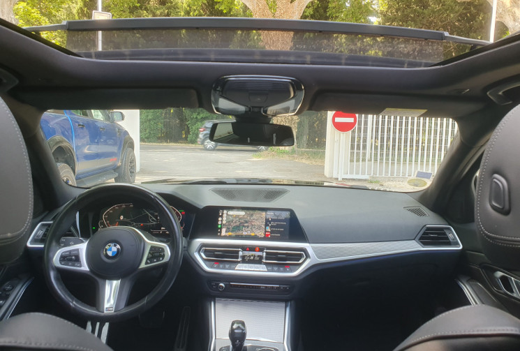 BMW Série 3 TOURING (G21) 318dA 150 M-SPORT * TOIT OUVRANT * CAM 360 * CARPLAY sans fil + induction