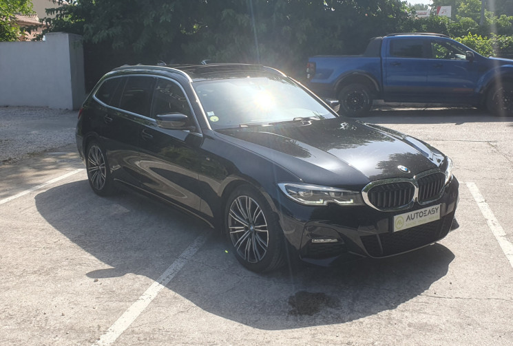 BMW Série 3 TOURING (G21) 318dA 150 M-SPORT * TOIT OUVRANT * CAM 360 * CARPLAY sans fil + induction