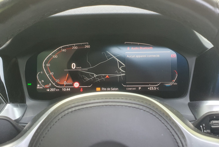 BMW Série 3 TOURING (G21) 318dA 150 M-SPORT * TOIT OUVRANT * CAM 360 * CARPLAY sans fil + induction