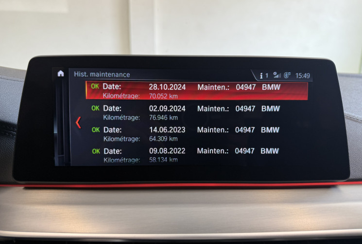 BMW Série 5 VI (G30) 520dA 190ch Luxury Steptronic