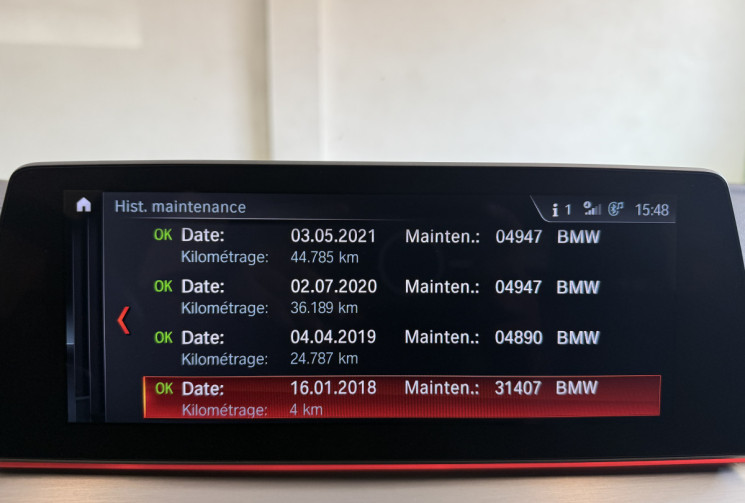 BMW Série 5 VI (G30) 520dA 190ch Luxury Steptronic