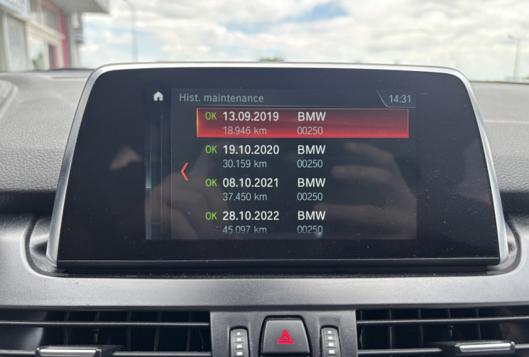 BMW Série 2 ACTIVE TOURER 225XE 1.5 i  225 HYBRID 4x4 136  SPORT