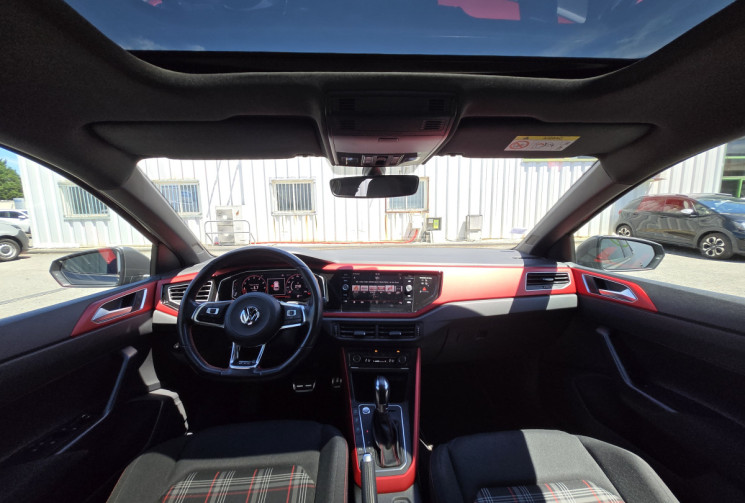 Volkswagen Polo 6 GTI 2.0 Tsi 200 cv DSG6 * Toit Ouvrant * origine France * Virtual Cockpit*  TBE   