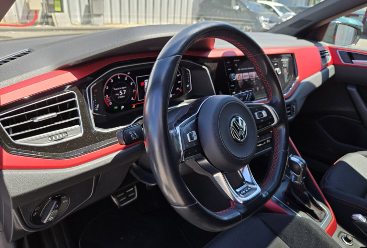 Volkswagen Polo 6 GTI 2.0 Tsi 200 cv DSG6 * Toit Ouvrant * origine France * Virtual Cockpit*  TBE   