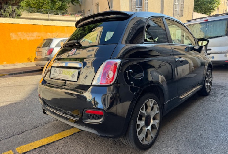 FIAT 500 sport 1.2 69 cv origine France 3em main 
