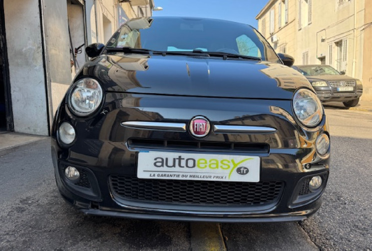 FIAT 500 sport 1.2 69 cv origine France 3em main 