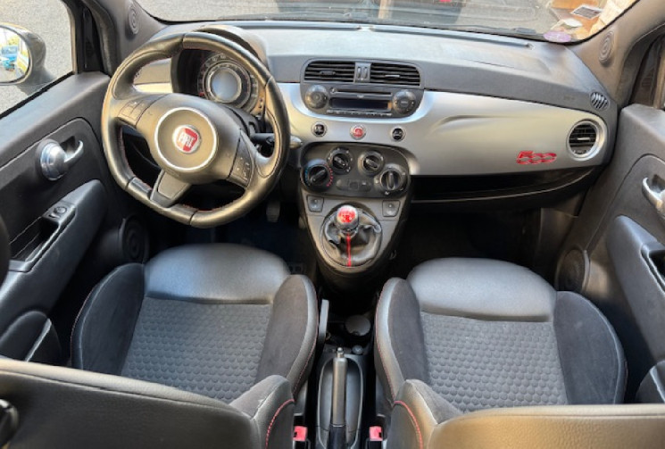 FIAT 500 sport 1.2 69 cv origine France 3em main 