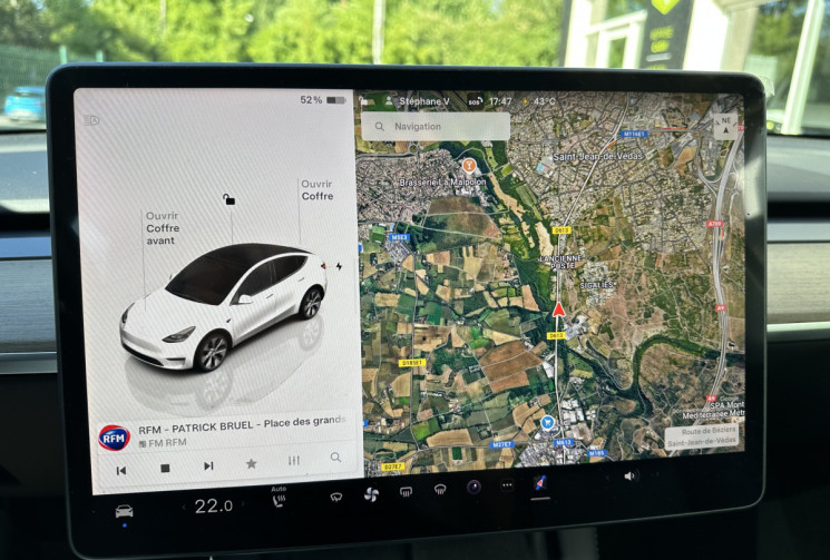 Tesla Model Y Dual Motor Long Range AWD 75KWh * AUTONOMIE 533 KM * GARANTIE 06/2026