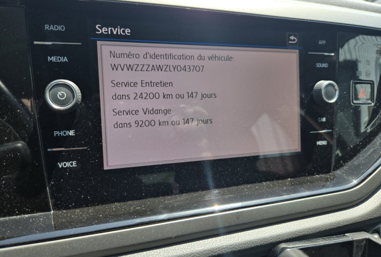 Volkswagen Polo VI 1.0 TSI 12V BMT 95 cv LOUNGE * CARPLAY * CAMERA * ENTRETIEN A JOUR*              