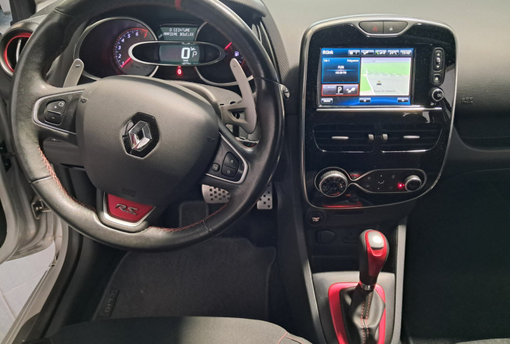 Renault Clio  IV 1.6 Turbo 200 EDC6 RS CHASSIS CUP - RS MONITOR 2.0 - PACK PARKING - TBE - GTIE - 