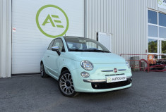 FIAT 500 Lounge 1.2 MPi 69 cv * Toit Panoramique * Radar de recul * VERT MENTHE * 1ère Main
