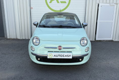 FIAT 500 Lounge 1.2 MPi 69 cv * Toit Panoramique * Radar de recul * VERT MENTHE * 1ère Main