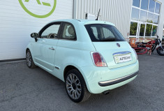 FIAT 500 Lounge 1.2 MPi 69 cv * Toit Panoramique * Radar de recul * VERT MENTHE * 1ère Main