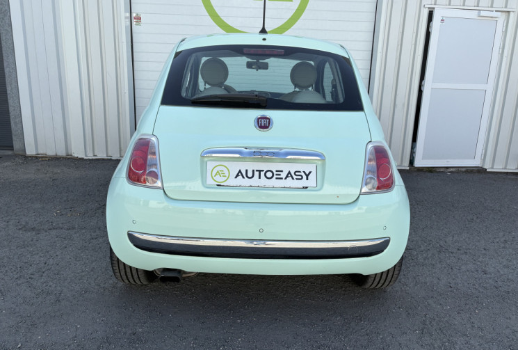 FIAT 500 Lounge 1.2 MPi 69 cv * Toit Panoramique * Radar de recul * VERT MENTHE * 1ère Main