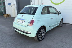 FIAT 500 Lounge 1.2 MPi 69 cv * Toit Panoramique * Radar de recul * VERT MENTHE * 1ère Main