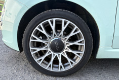 FIAT 500 Lounge 1.2 MPi 69 cv * Toit Panoramique * Radar de recul * VERT MENTHE * 1ère Main