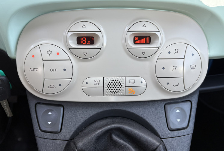 FIAT 500 Lounge 1.2 MPi 69 cv * Toit Panoramique * Radar de recul * VERT MENTHE * 1ère Main