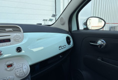 FIAT 500 Lounge 1.2 MPi 69 cv * Toit Panoramique * Radar de recul * VERT MENTHE * 1ère Main