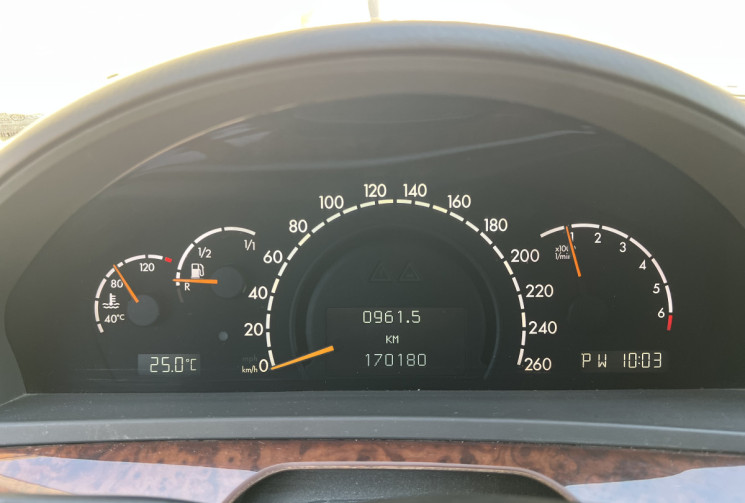 Mercedes CLASSE S 320 3.2 i 224 cv Boîte auto