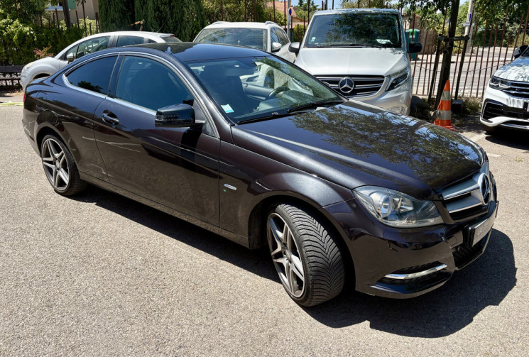 Mercedes CLASSE C COUPE 220 CDI 7G-Tronic / Super état / Suivi complet / c220  ba / Française 