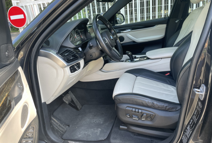 BMW X6 30d xDrive 258 Exclusive F16 * Français / Sièges chauffants / Harman Kardon / Volant M