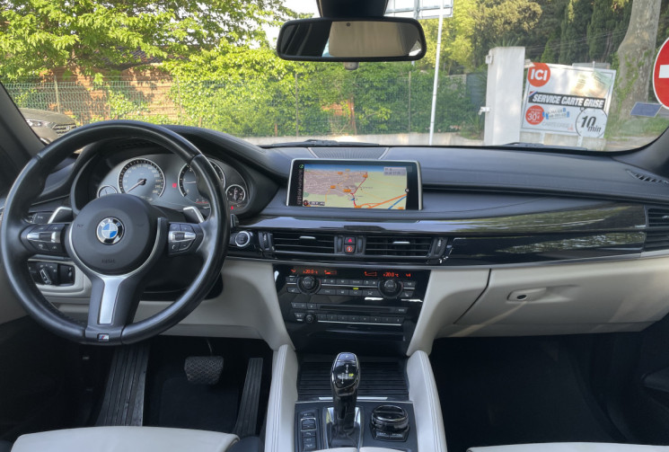BMW X6 30d xDrive 258 Exclusive F16 * Français / Sièges chauffants / Harman Kardon / Volant M