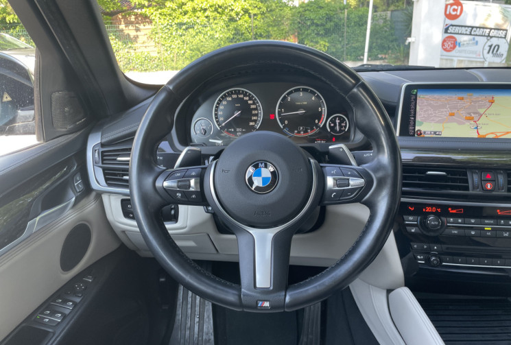 BMW X6 30d xDrive 258 Exclusive F16 * Français / Sièges chauffants / Harman Kardon / Volant M