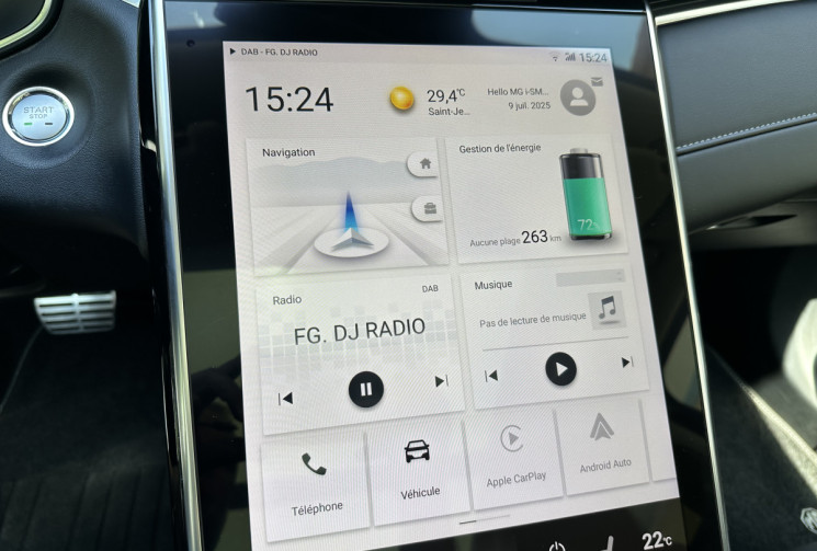 MG Marvel R EV 180 LUXURY 2WD 70KWh * GARANTIE 08/2029 OU 150000 KM * ENTRETIEN MG