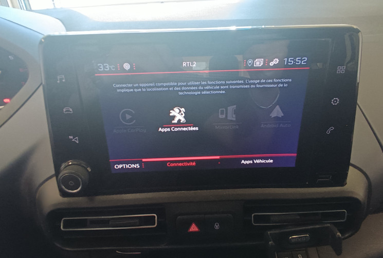 Peugeot Rifter L1 1.5 BlueHDi 16V FAP EAT8 130 cv Boîte auto