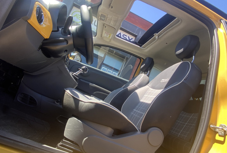 FIAT 500  1.2 69 LOUNGE / City Park / Toit Ouvrant