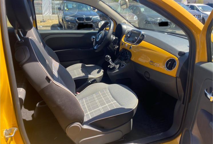 FIAT 500  1.2 69 LOUNGE / City Park / Toit Ouvrant
