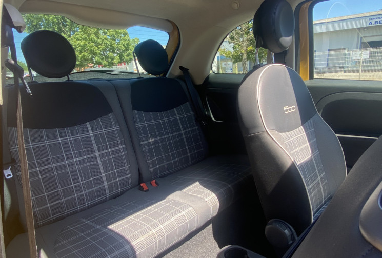 FIAT 500  1.2 69 LOUNGE / City Park / Toit Ouvrant