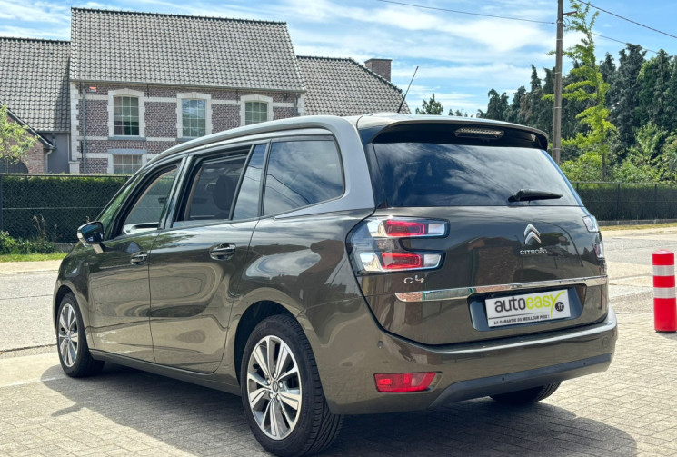 Citroën Grand C4 Picasso II 1.6 E-HDi 115 EXCLUSIVE ETG6 7 PLACES - CUIR / CAMERA