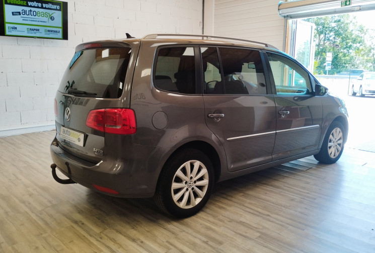 Volkswagen Touran  2.0 TDI 16V  DSG6 140 cv CUP  **7PLACES + TOIT OUVRANT PANORAMIQUE ****