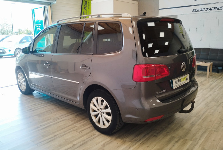 Volkswagen Touran  2.0 TDI 16V  DSG6 140 cv CARAT  **7PLACES + TOIT OUVRANT PANORAMIQUE ****