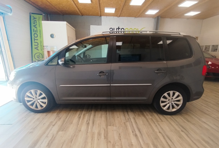 Volkswagen Touran  2.0 TDI 16V  DSG6 140 cv CARAT  **7PLACES + TOIT OUVRANT PANORAMIQUE ****