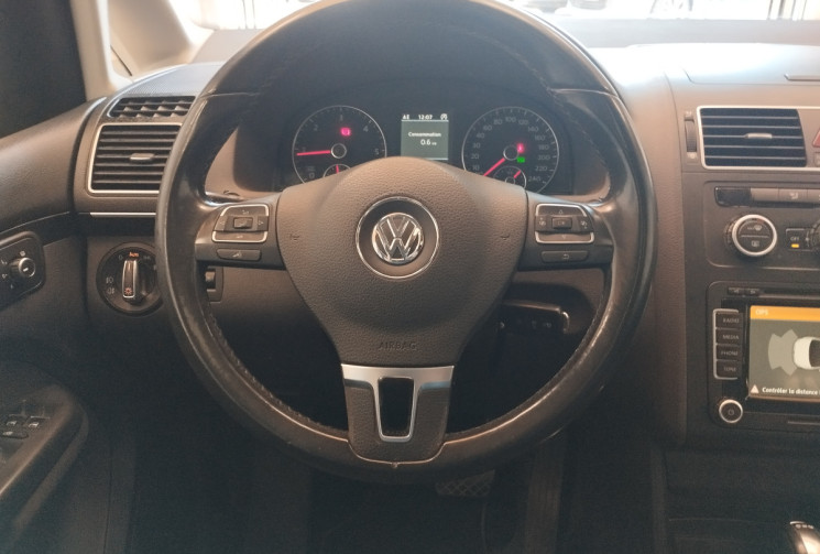 Volkswagen Touran  2.0 TDI 16V  DSG6 140 cv CARAT  **7PLACES + TOIT OUVRANT PANORAMIQUE ****
