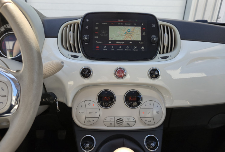 FIAT 500 1.2 8v 69ch Lounge * carplay * distribution neuve * toit panoramique * première main *     