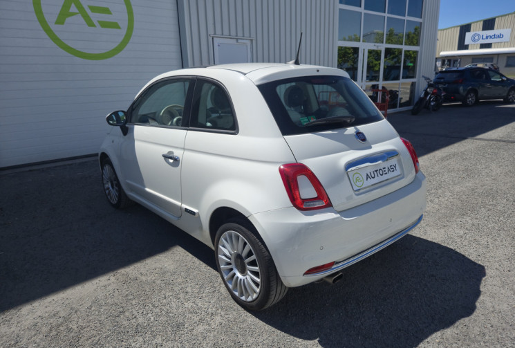 FIAT 500 1.2 8v 69ch Lounge * carplay * distribution neuve * toit panoramique * première main *     