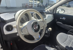 FIAT 500 1.2 8v 69ch Lounge * carplay * distribution neuve * toit panoramique * première main *     