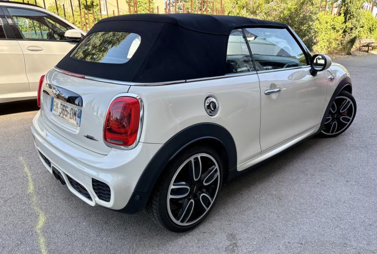 Mini Cooper S John Cooper Works 231cv Cabriolet / 1ere main / Entretenue 