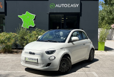 FIAT 500C e 118 Icône 42 kWh / GPS / Carplay / Radars AR / 2 Cables / Suivi Fiat