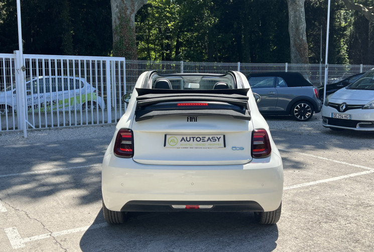 FIAT 500C e 118 Icône 42 kWh / GPS / Carplay / Radars AR / 2 Cables / Suivi Fiat