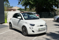 FIAT 500C e 118 Icône 42 kWh / GPS / Carplay / Radars AR / 2 Cables / Suivi Fiat