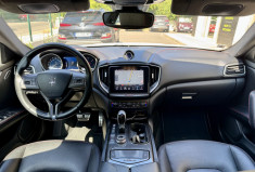 Maserati GHIBLI III phase 2 3.0 D V6 275 ch GranSport / Toit ouvrant / Carplay / Camera / Cuir Noir 