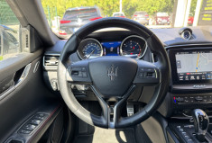 Maserati GHIBLI III phase 2 3.0 D V6 275 ch GranSport / Toit ouvrant / Carplay / Camera / Cuir Noir 