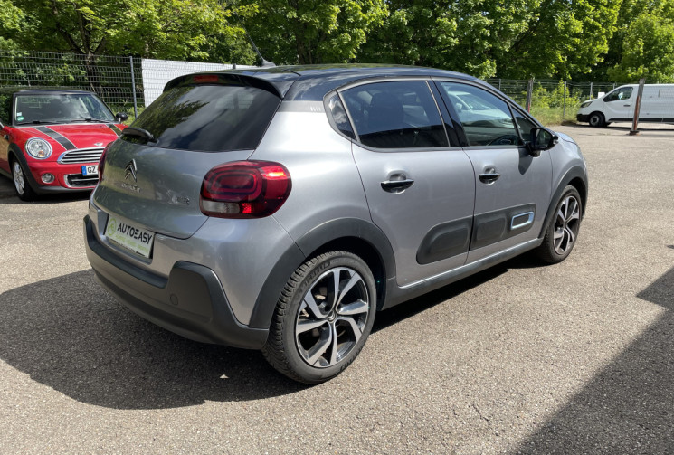 Citroën C3 1.2 VTI 110 ch ELLE *1ère Main* Cuir/Tissu * Caméra* AFIL*Full Equipée*