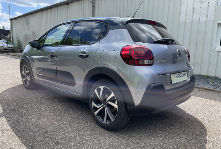 Citroën C3 1.2 VTI 110 ch ELLE *1ère Main* Cuir/Tissu * Caméra* AFIL*Full Equipée*